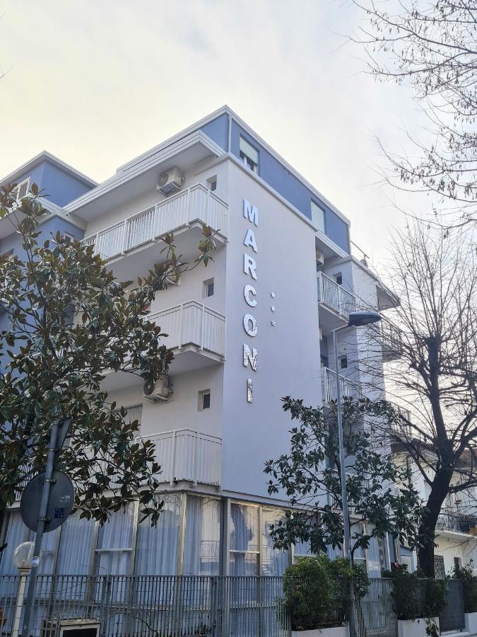 Hotel Marconi Miramare Rimini Esterno foto